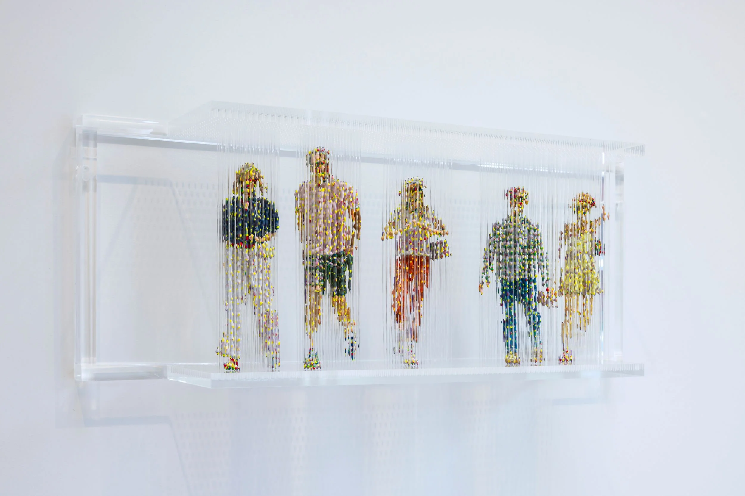 Chris Dorosz, Person Painted People, Scott Richards Contemporary